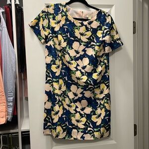 Jcrew floral pattern mini dress. Size 4 Petite. Like new